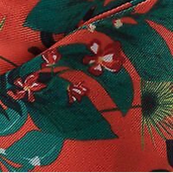 INC Malana Multicolor Scarf Tie Slip On Thong Red Chili Pepper Flat Sandals NWB - Picture 7 of 7